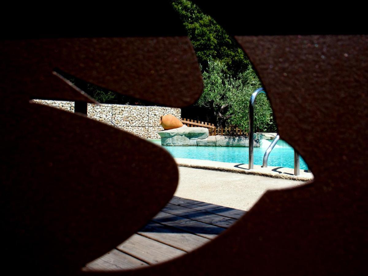 Camping Mas Du Sartre Saint Alban Auriolles Exteriér fotografie