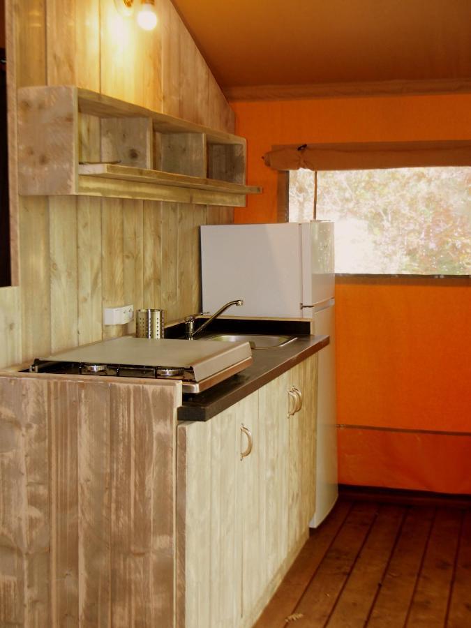 Camping Mas Du Sartre Saint Alban Auriolles Exteriér fotografie