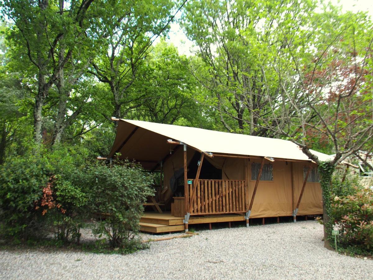 Camping Mas Du Sartre Saint Alban Auriolles Exteriér fotografie